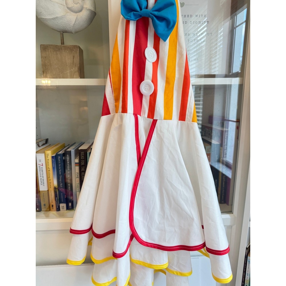 Handmade Mary Poppins Bert Dress Kids Size 11/12 Multicolor Good Costume Disney